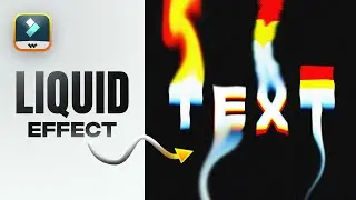 Liquid Text Effect In Filmora - Like After Effects