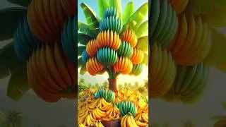 Easy and fast technique for planting and growing banana trees from the tuber. #gardening