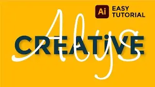 Intertwined Letters Effect (Wow!) | Illustrator Tutorial