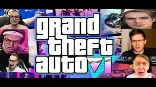 РЕАКЦИЯ БЛОГЕРОВ  И ЛЕТСПЛЕЙЩИКОВ НА GTA  VI | GTA 6 ТРЕЙЛЕР