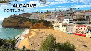 [4K]🇵🇹 Discover Algarve, Portugal : Europe’s Hidden Coastal Paradise, Best Beaches🏖️ 2025