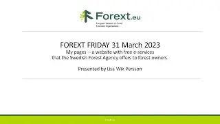 FOREXT Friday March 2023