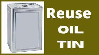 Best CREATIVE WAYS to REUSE OLD TIN OIL BOX | How to Make Easy Craft Old Oil Tin 🔔 Friends TV