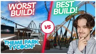 Touring my *WORST* and *BEST* Recreation - Theme Park tycoon 2