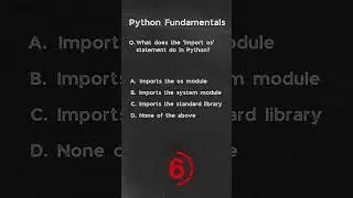 What does the 'import os' statement do in Python? | Python Questions