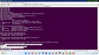 Back up the configuration file through TFTP Servers ( Linux or SolarWinds)