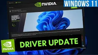 How to Install & Update Nvidia Drivers on Windows 11