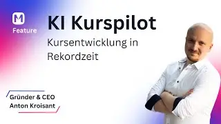 KI Kurspilot: Kursentwicklung in Rekordzeit