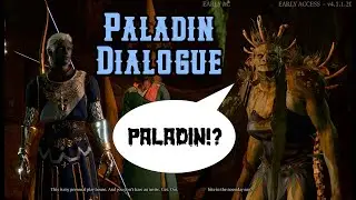 Baldur's Gate 3 Patch 9: Paladin Dialogue for the Hag, Auntie Ethel