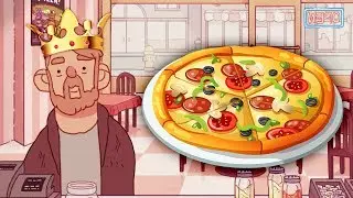 ЦАРСКАЯ ПИЦЦА для БОМЖИКА Мульт игра про еду СИМУЛЯТОР ПИЦЦЕРИИ от Мобика