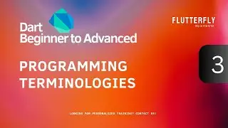 Master Dart Programming I Basic Terminologies