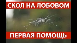 СКОЛ на Лобовом Стекле - Что делать?