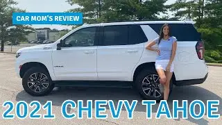 The 2021 Chevrolet Tahoe, Fantastic But Plastic | CAR MOM TOUR
