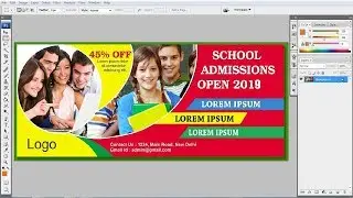 How to make Banner Flex Design in Photoshop cs Ready to Print