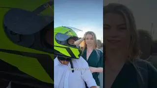 Покатал Дашку 