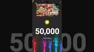 YOU DID IT! 50K+ SUBSCRIBERS THANK YOU 💝💛💚💜💙 #subwaysurfers