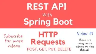 REST API with Spring Boot - Handle HTTP Requests: POST, GET, PUT, DELETE