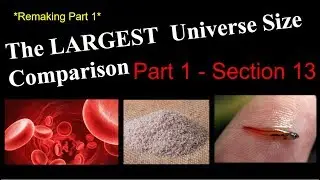LARGEST Universe Size Comparison Part 1 Section 13: 0.001mm - 10mm