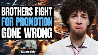 Brothers FIGHT For A Promotion On Christmas | Illumeably