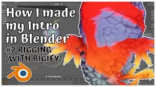 How I made my Intro in Blender || #7 RIGGING with RIGIFY