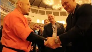 Демонстрация техник Танто Дзюцу на Международном Конгрессе боевых искусств СПб 2013 год