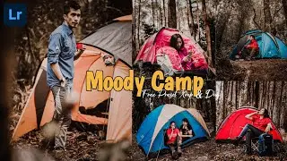 Tutorial Edit Foto Ala Pendaki Moody Camp | Free Preset | Lightroom Mobile