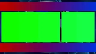 Free  Background with two green screen motion background video green screen animation |chroma key