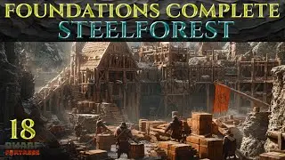 FOUNDATIONS COMPLETE - Lets Play DWARF FORTRESS Gameplay Ep 18