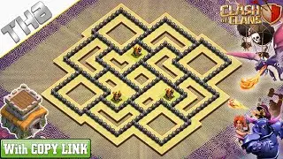NEW Town Hall 8 (TH8) War Base | TH8 base with COPY LINK - Clash of Clans