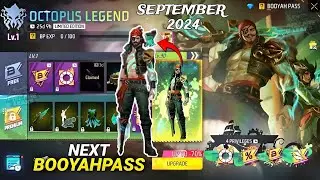 September Booyah Pass Free Fire 2024 - Octopus Legend Booyah Pass 21- Next Booyah Pass Free Fire