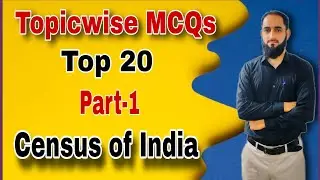 Topicwise MCQs Part-01 || Census of India || All JKSSB Exams