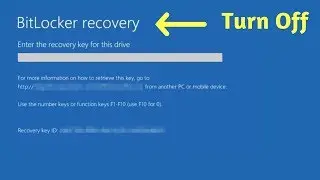 How To Disable BitLocker in Windows | Turn Off Bit Locker