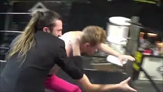 Alexander Cole Attacks J.J. Lawson at Supreme Wrestling