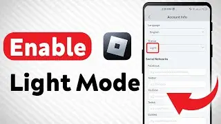 How to Enable Light Mode On Roblox (Updated)