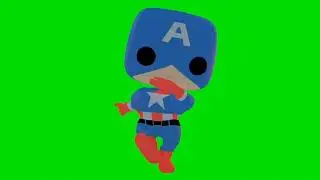 Green Screen Superhero Animation |green screen animation |green screen effects Captain america