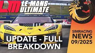 Sim Racing News 09/2025: LMU's Big Update - New Features Explained!