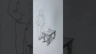 How To Draw a TABLE ☕️ 