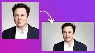 How to uncrop square image into landscape Without cropping out any part with AI