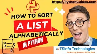 How to Sort a List Alphabetically in Python | Sorting List in Ascending Order in Python