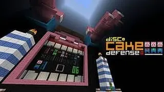 Угар на карте CakeDefence![Крипер за крипером!]