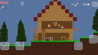 Minecraft 2D! Нубик готовит отвар! Adventure of noob 2D Games