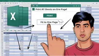 Excel Print Page Setup & Print Data Tips | Print Tutorial | Computer Printer Settings  Part 18