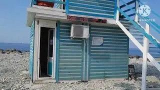 Лучший пляж Геленджика "Улетный берег". Погода август 2023.