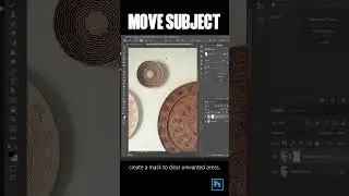 How to Move Subject in Photoshop Eaasily #photoshop #photoshoptutorial #visionlads