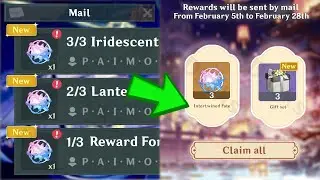 3 WISHES for ALL PLAYERS by MAIL -  FIND OUT how to COLLECT THEM  | Genshin Impact