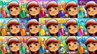 Subway Surfers 2018 Iceland VS Tokyo Paris Chicago Cairo Saint Petersburg Mexico Miami Barcelona