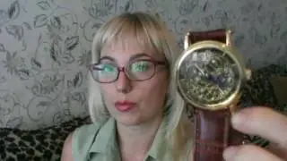 Стильные Мужские часы для девушки Skeleton