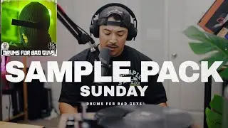 DRUMS FOR BAD GUYS | Sample Flip Sunday