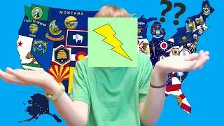 Naming ALL 50 US STATE FLAGS!!! (crazy)