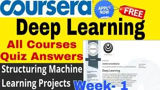 Deep Learning ||Structuring Machine Learning Projects  Coursera Course  Week-1 Quiz Answers ||